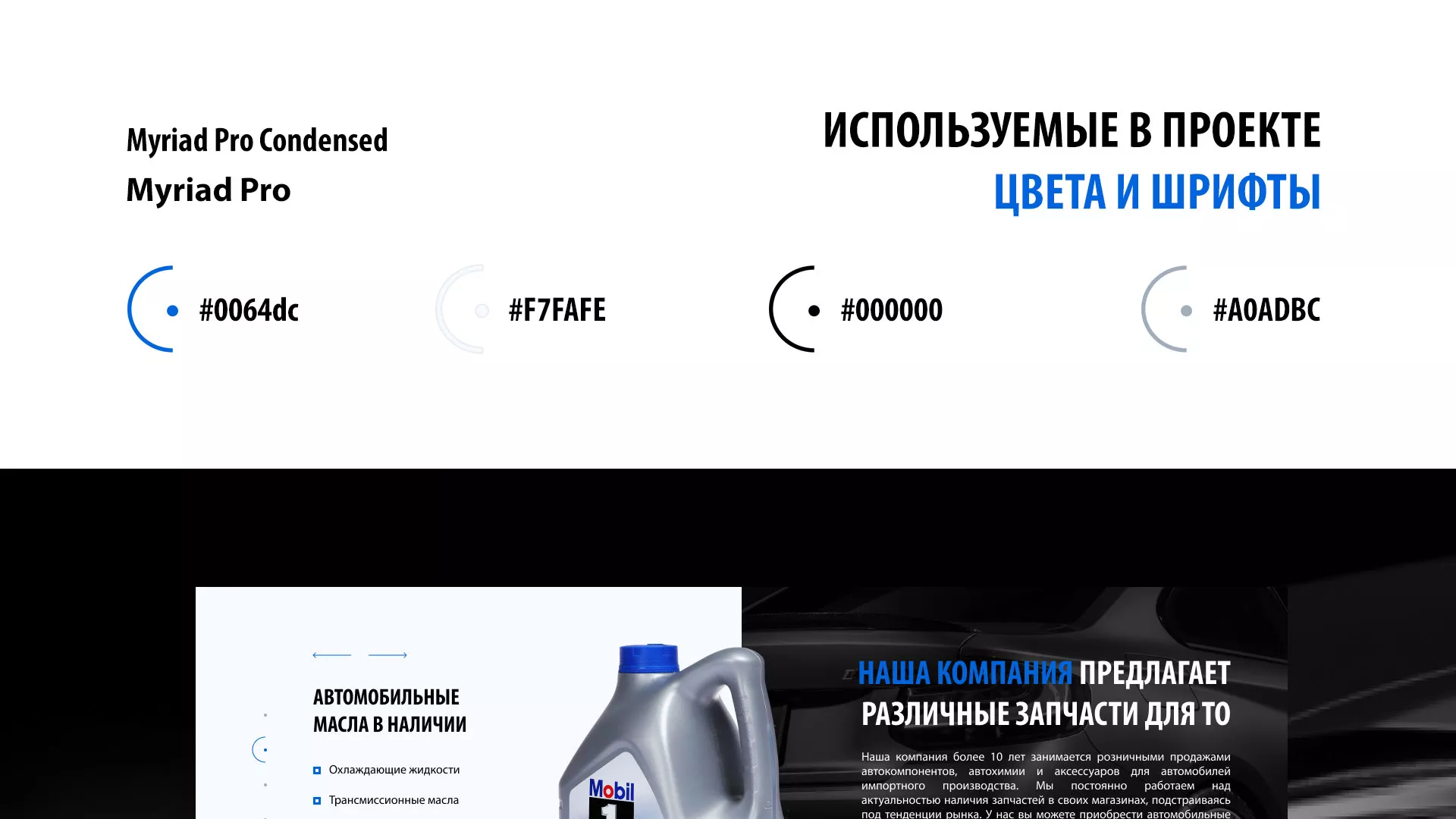 Разработка сайта магазина автозапчастей «М7» в Макарове
