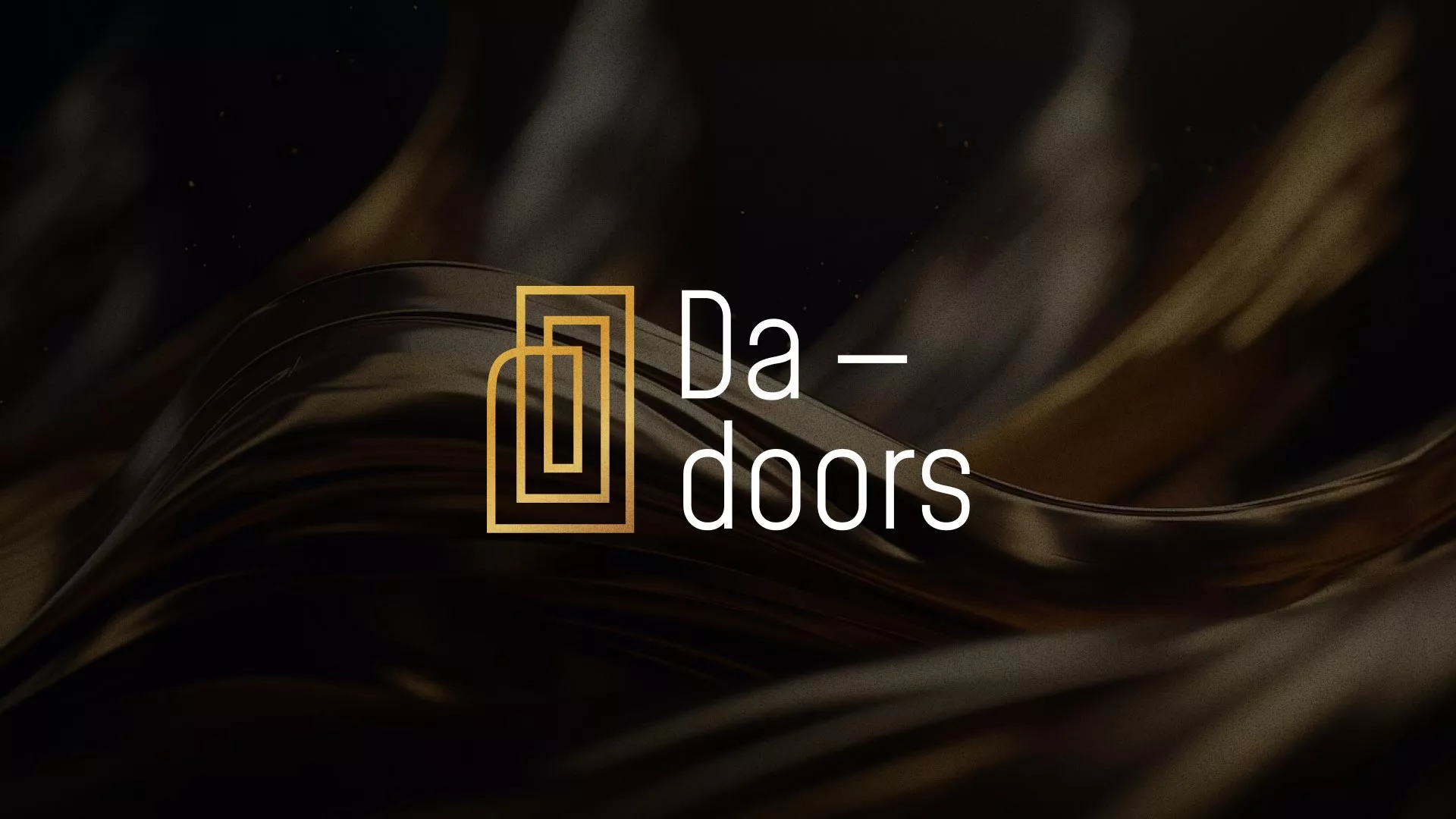 Разработка логотипа для компании «DA-DOORS» в Макарове